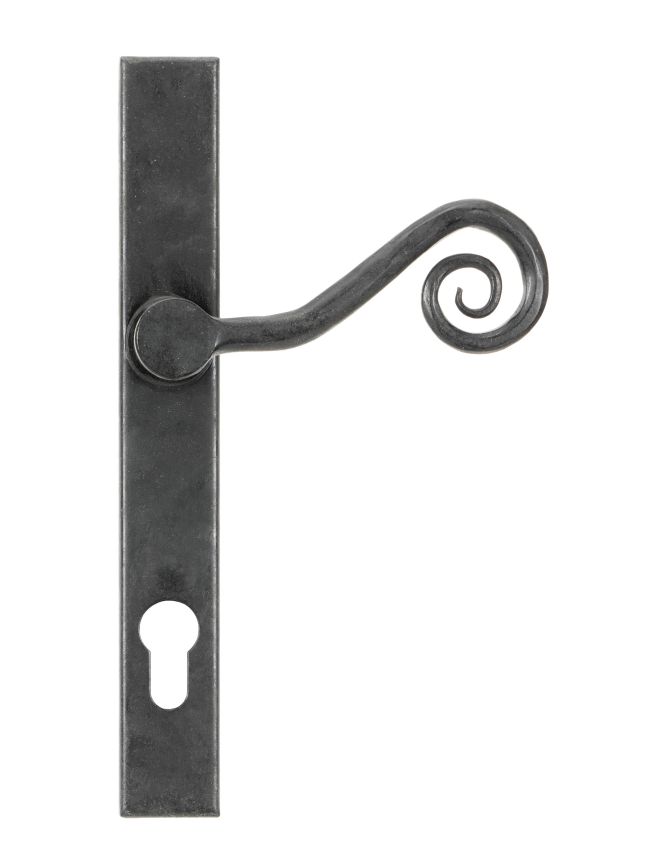External Beeswax Monkeytail Slimline Lever Espag. Lock Set - RH