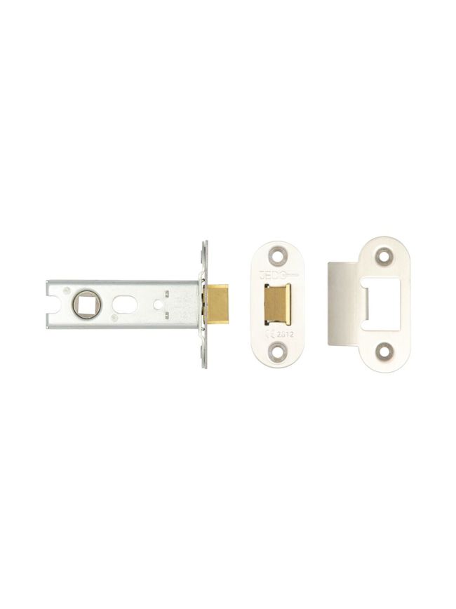 76mm SS Radius heavy duty tubular latch - By Frelan Hardware - JL-HDT76RSS