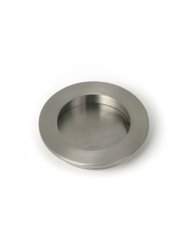 Satin Marine SS (316) 75mm Plain Round Pull