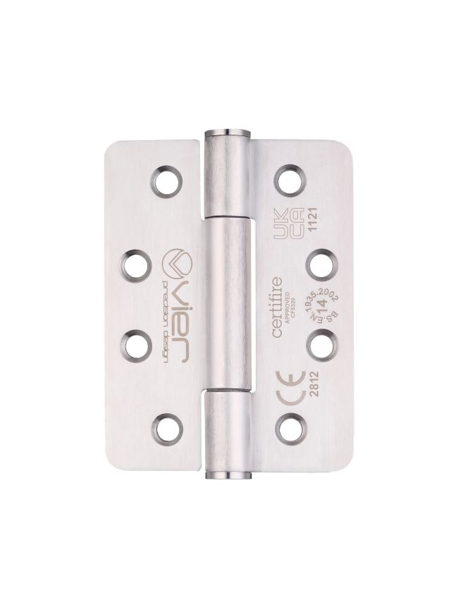 Zoo Hardware Grade 14 concealed knuckle hinge SS201 - Radius - Satin Stainless