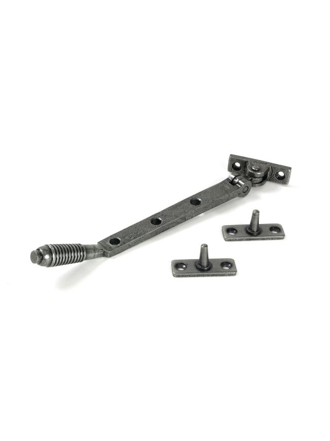 Pewter 8" Reeded Stay