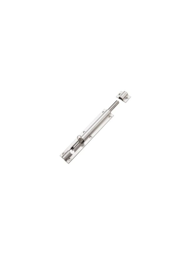 Zoo Hardware Barrel bolt - 200mm x 40mm - Satin Stainless