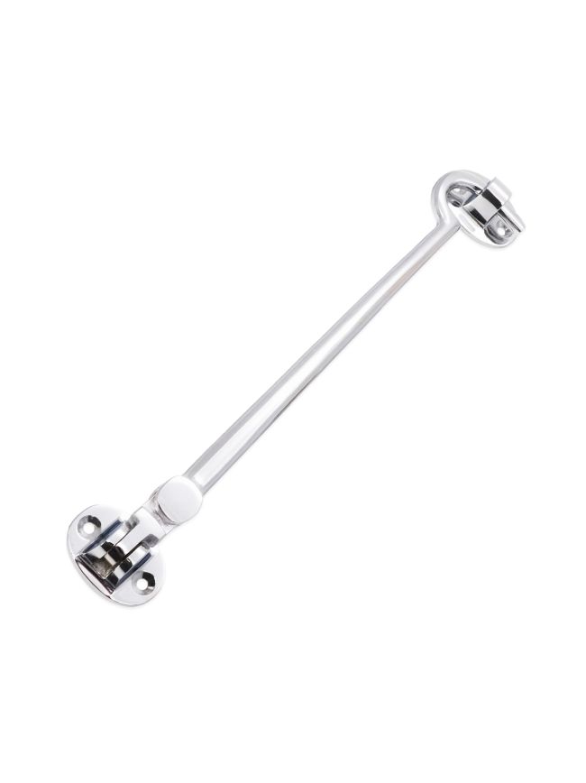 Silent Cabin Hook 8" -  200mm Polished Chrome