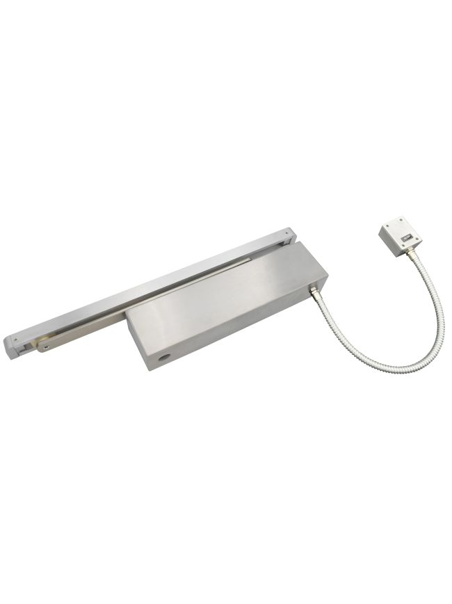 Zoo Hardware E-Mag Door Closer Track Arm Square - Stainless Steel