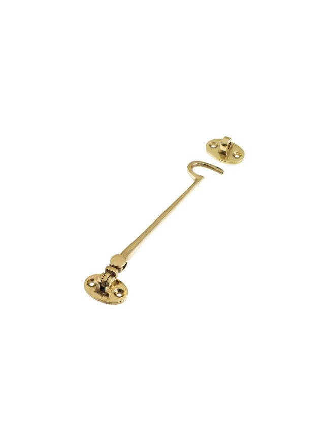 Zoo Hardware Cabin Hook (Heavyweight) 8" - Brass