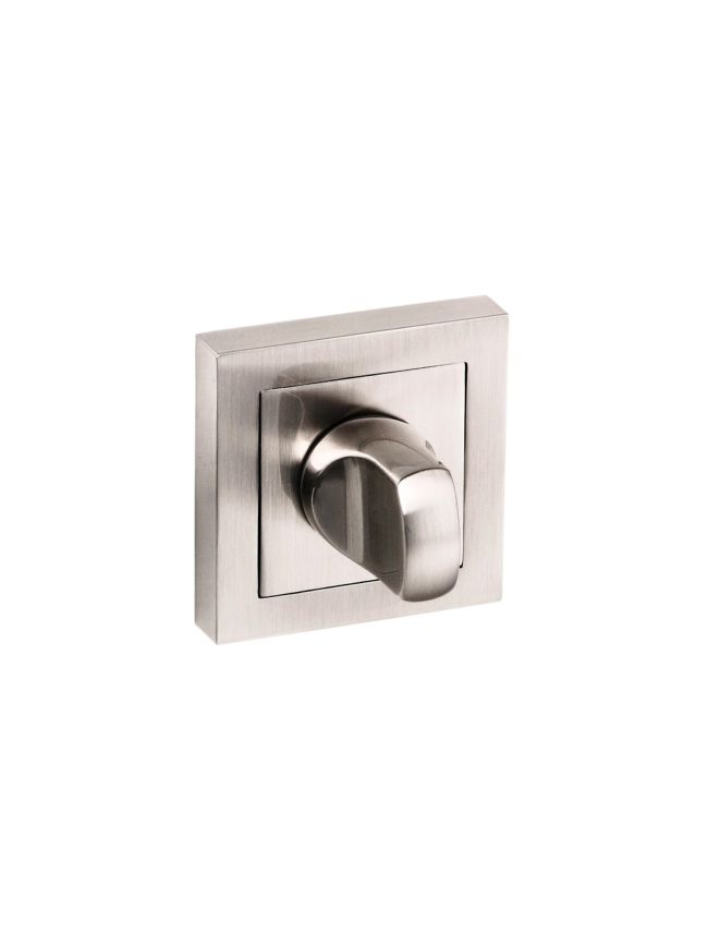 Senza Pari WC Turn and Release on Square Rose - Satin Nickel