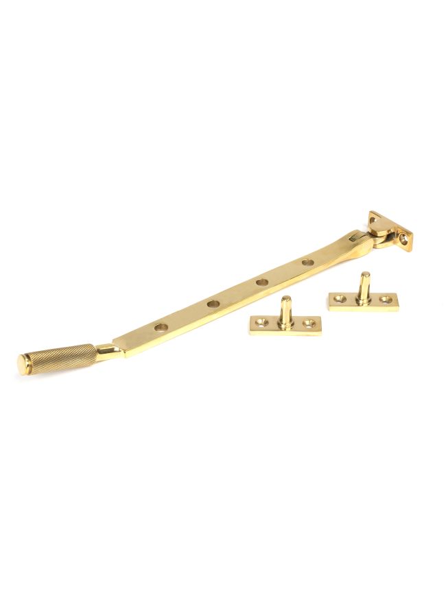 Polished Brass 10" Brompton Stay