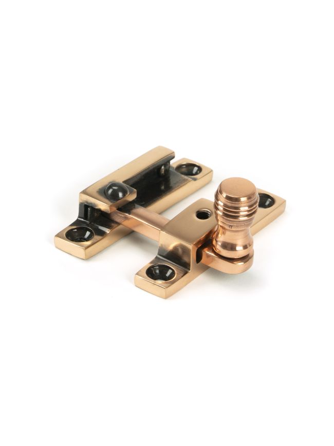 Polished Bronze Mushroom Quadrant Fastener - Narrow