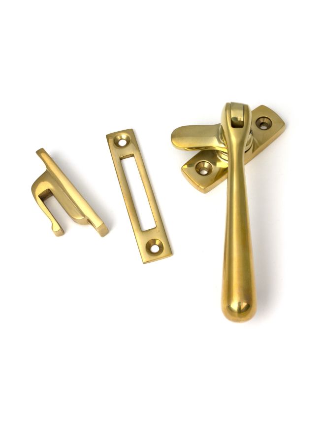 Polished Brass Locking Newbury Fastener