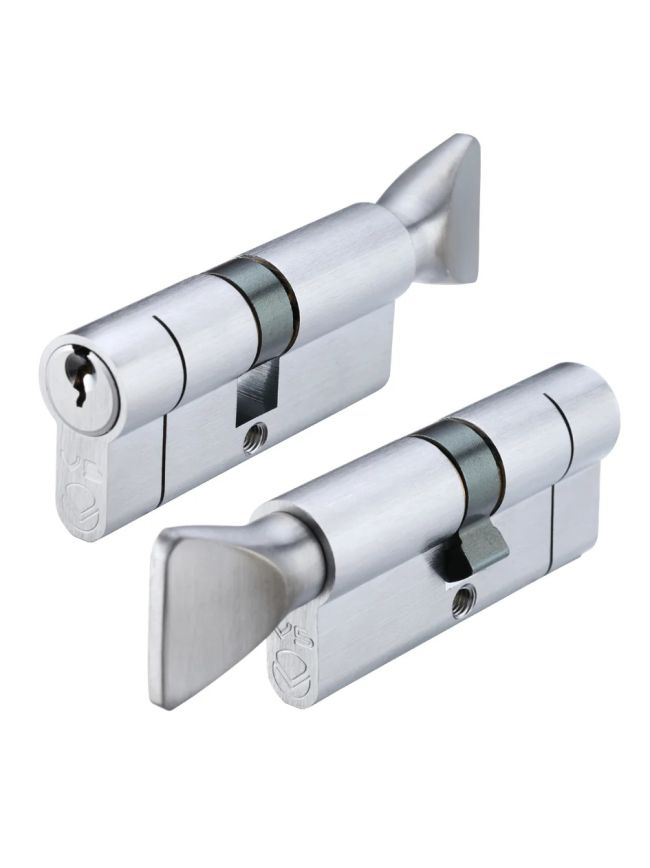 Zoo Hardware V5 Cylinder and turn - Satin