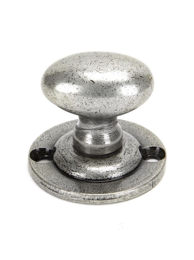 Pewter Oval Rack Bolt