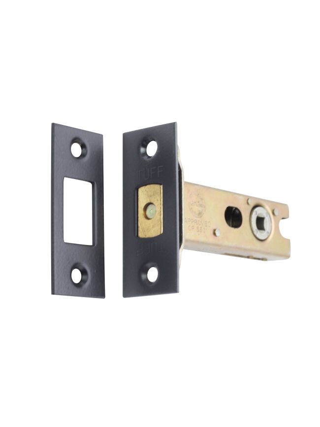 4" Tubular Dead Bolt - Matt Black