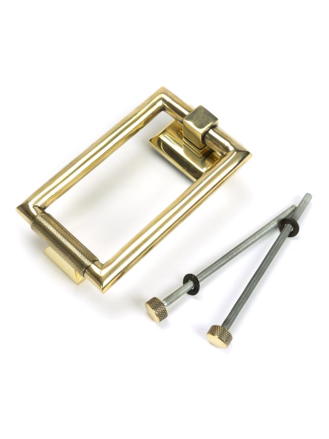 Aged Brass Brompton Door Knocker