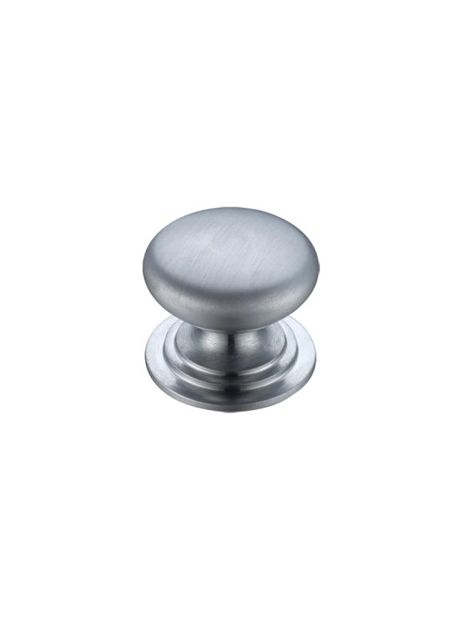 Zoo Hardware Victorian Cupboard Knob 32mm dia. - Satin