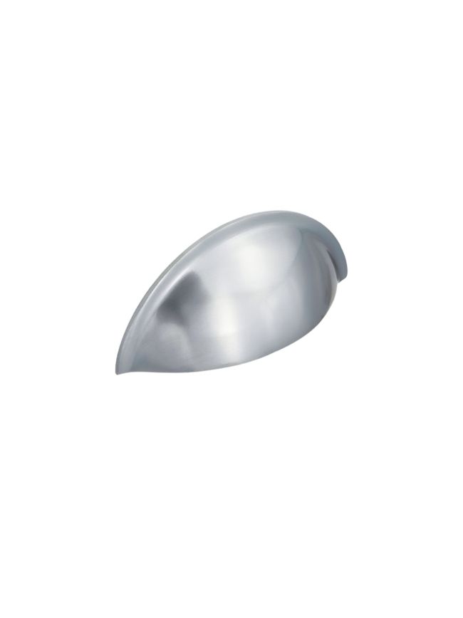 Slim Cup Handle Small Satin Chrome