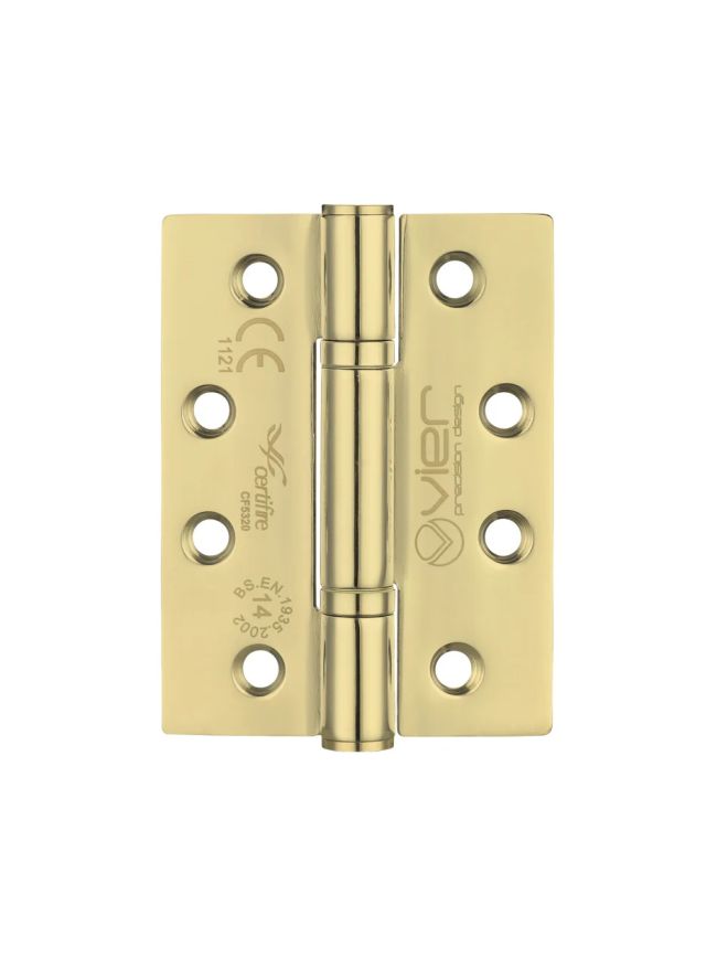 Zoo Hardware Grade 14 Low Maintenance Hinge Square - 102 x 76 x 3.4mm - PVD
