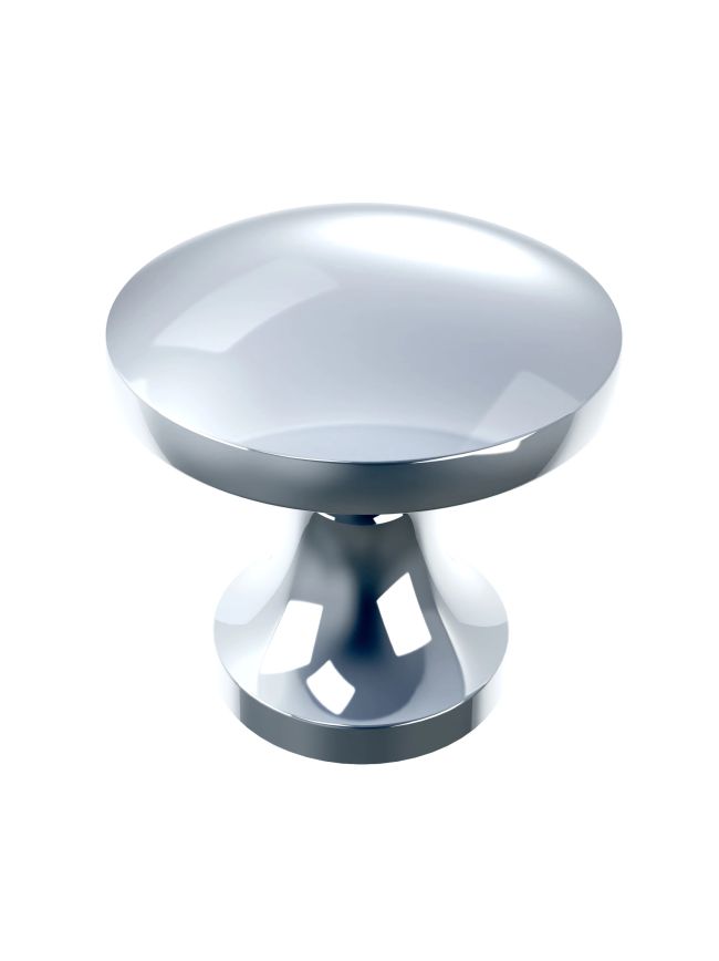 Zoo Hardware Top Drawer Fittings 24mm knob - Chrome