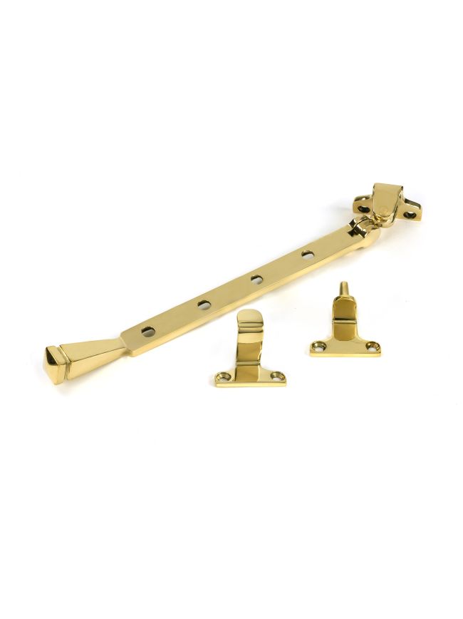 Polished Brass 10" Avon Stay (Steel Window)