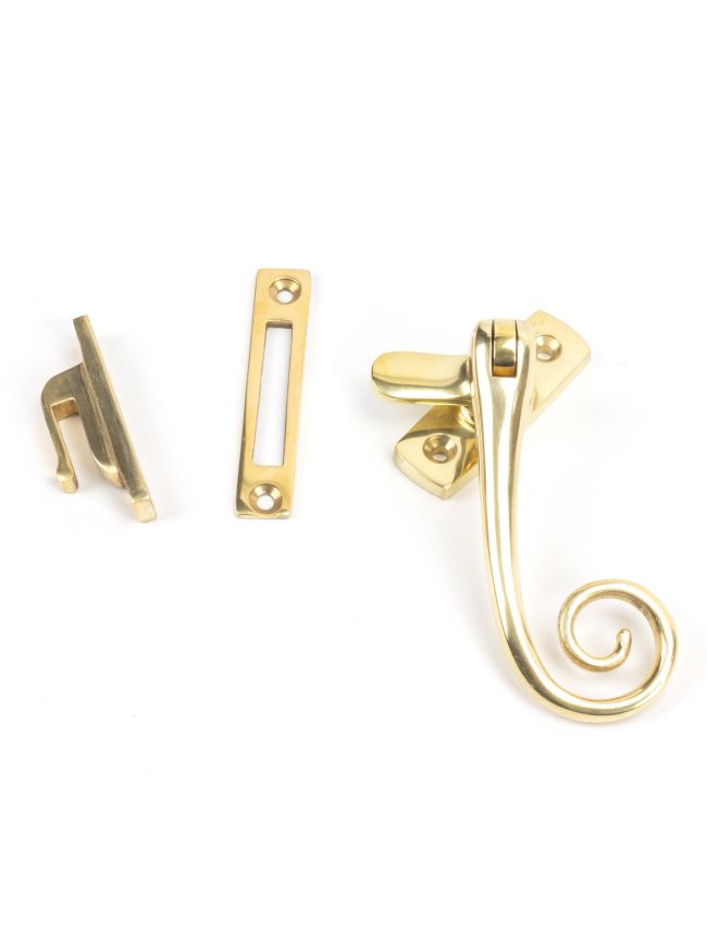 Polished Brass Monkeytail Fastener