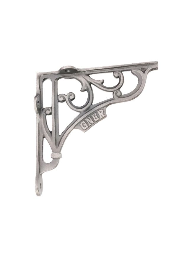 GNER Shelf Bracket Pewter 150x150mm (Sold in Pairs)