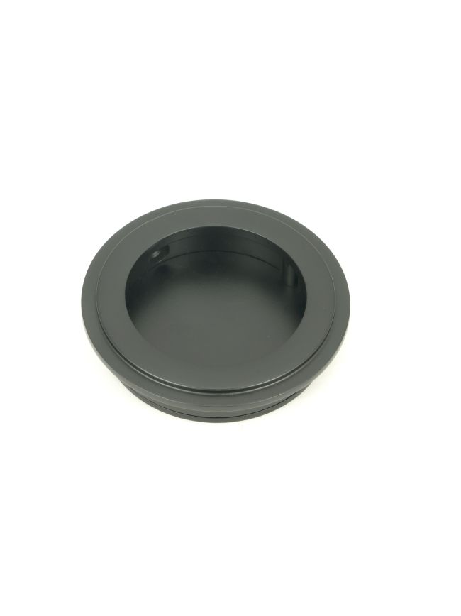 Matt Black 60mm Art Deco Round Pull