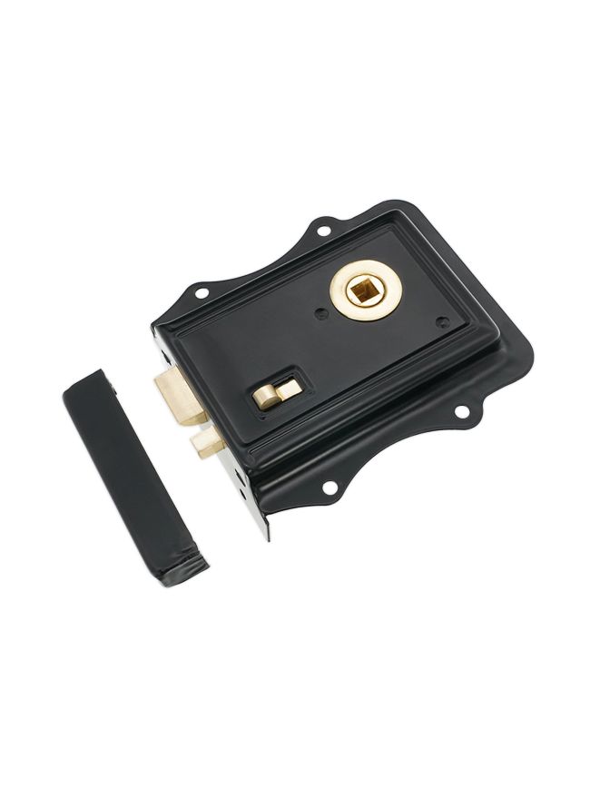 Iron Rim Lock Olde - Black/Brass