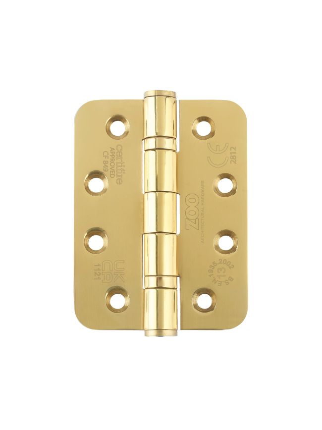 Zoo Hardware Grade 13 Ball Bearing Hinge - SS201 - Radius - CF849 - Stainless Steel