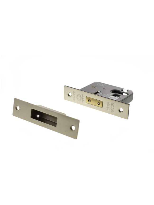 Atlantic Euro Deadlock [CE] 2.5" - Satin Nickel
