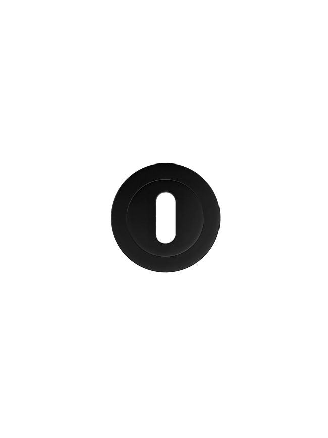 Zoo Hardware Standard Profile Escutcheon - Black