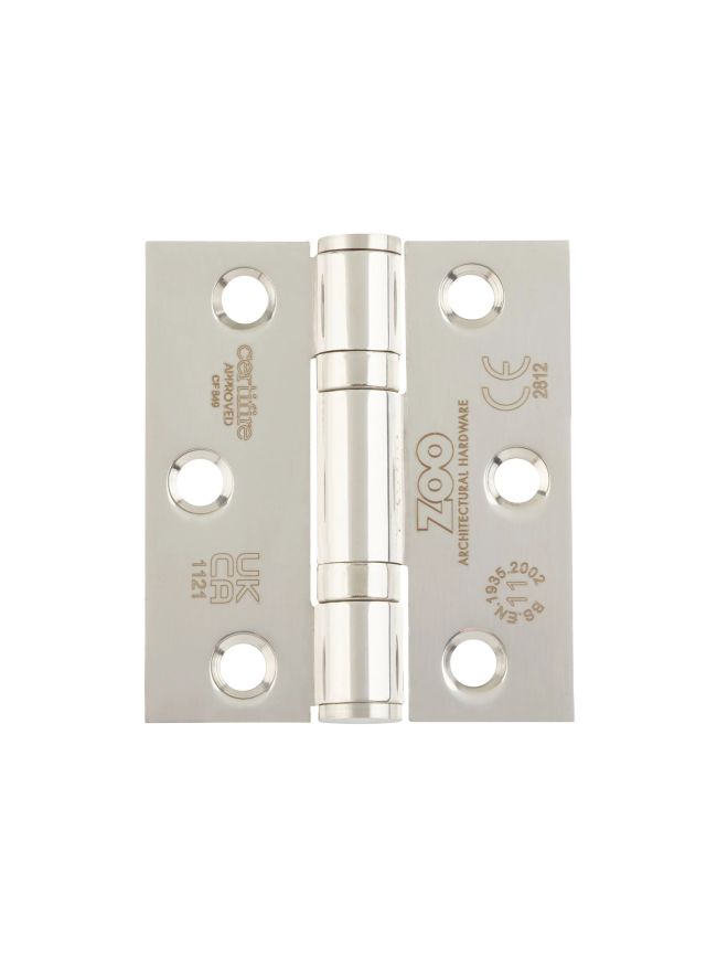 Zoo Hardware Grade 11 hinge - Stainless Steel