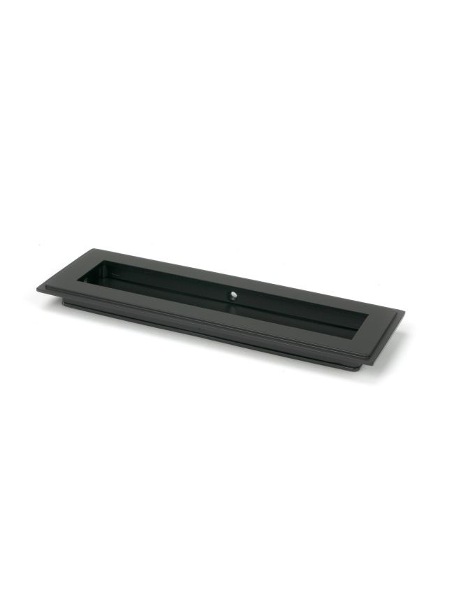 Matt Black 175mm Art Deco Rectangular Pull
