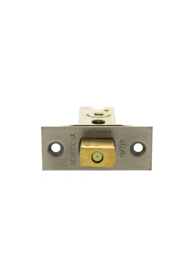Atlantic Fire-Rated CE Marked Bolt Through Heavy Duty Tubular Deadbolt 3" - Matt Gun Metal