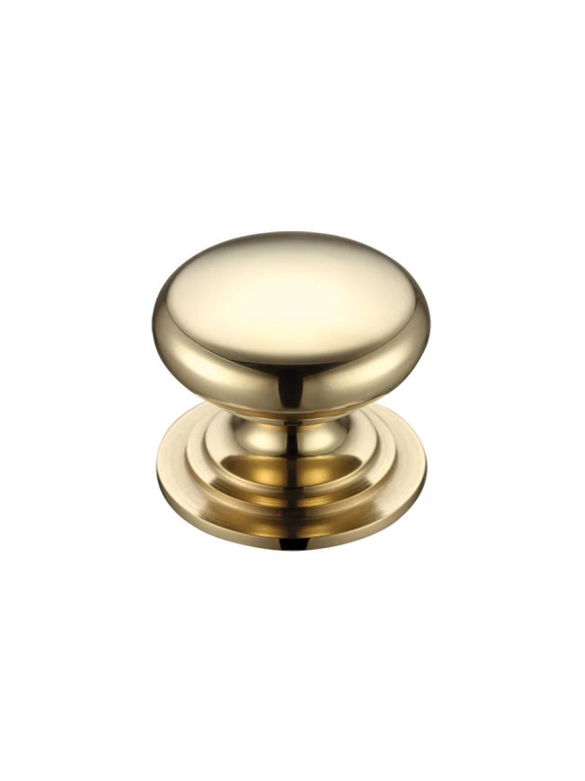Zoo Hardware Victorian Cupboard Knob 45mm dia. - Brass
