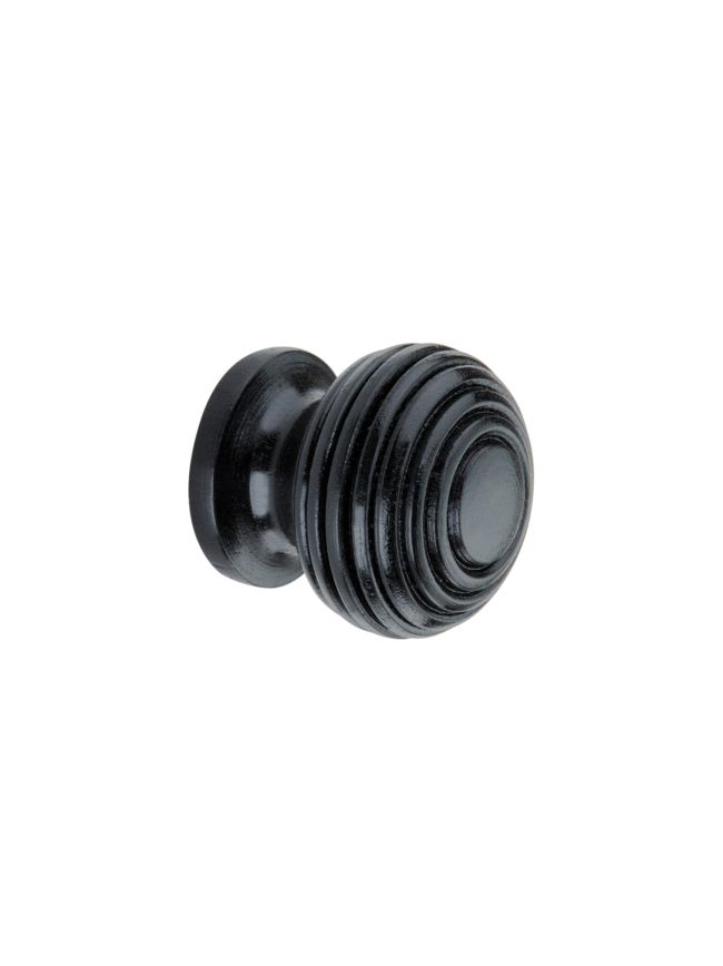 Ebonised Beehive Small Cupboard Knob