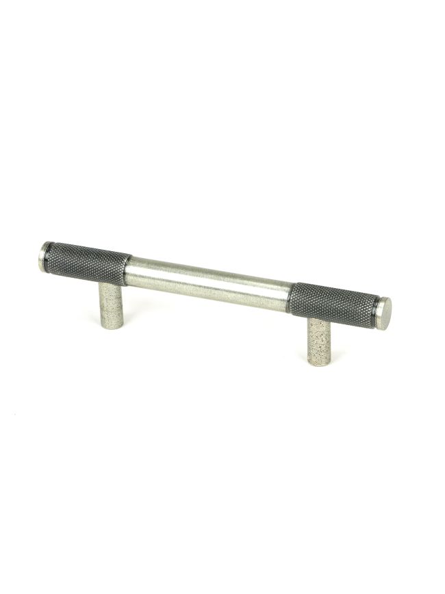 Pewter Half Brompton Pull Handle - Small