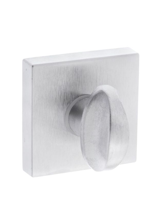 Forme WC Turn and Release on Minimal Square Rose - Satin Chrome