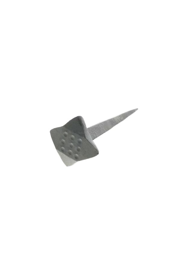 Square Dotted Head Iron Nail 1" x 3" Beeswax