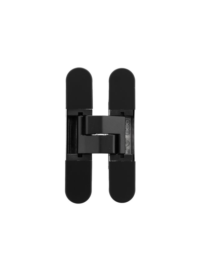 AGB Eclipse 3.2 Heavy Duty Adjustable Concealed Hinge 80KG Capacity - Matt Black