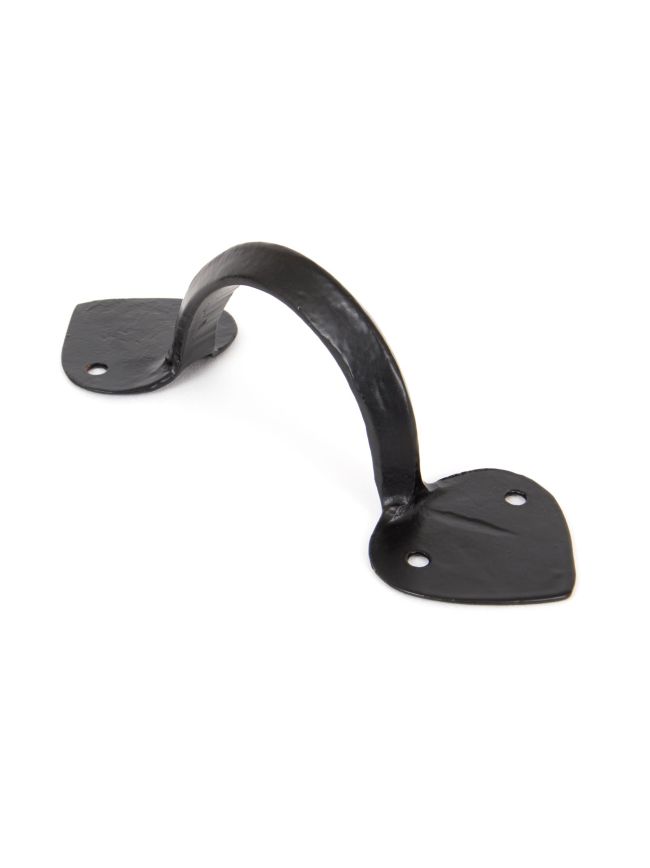 Black 6" Gothic D Handle