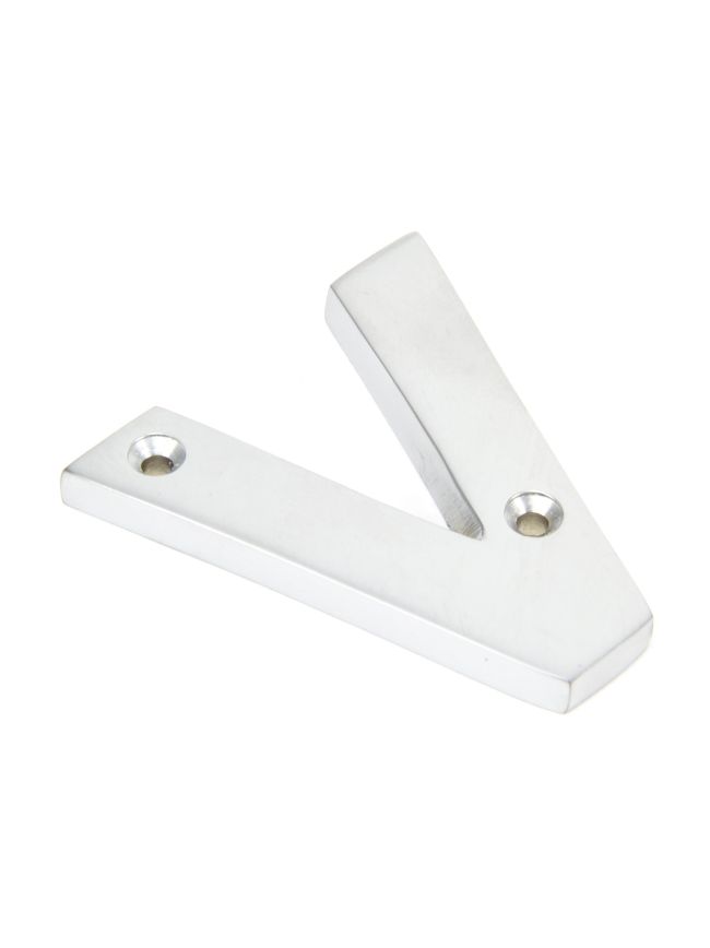 Satin Chrome Letter V