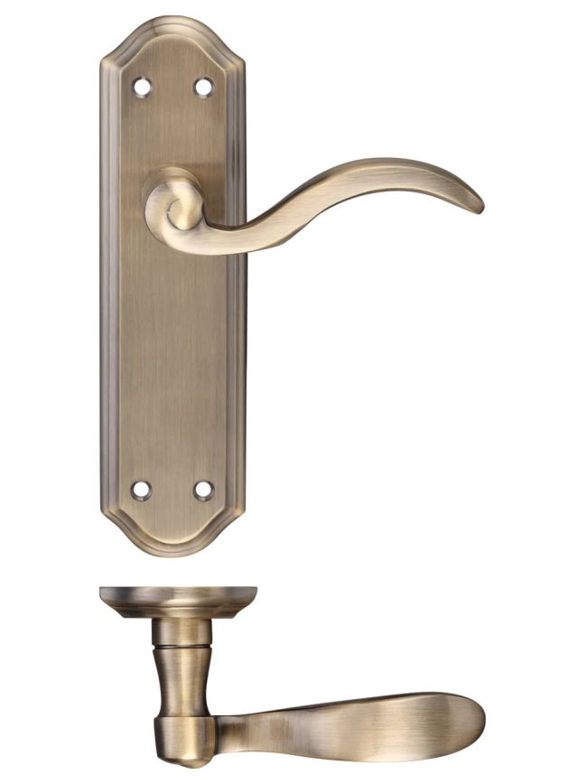 Zoo Hardware Winchester Lever Latch Furniture 180 x 48mm - Brass