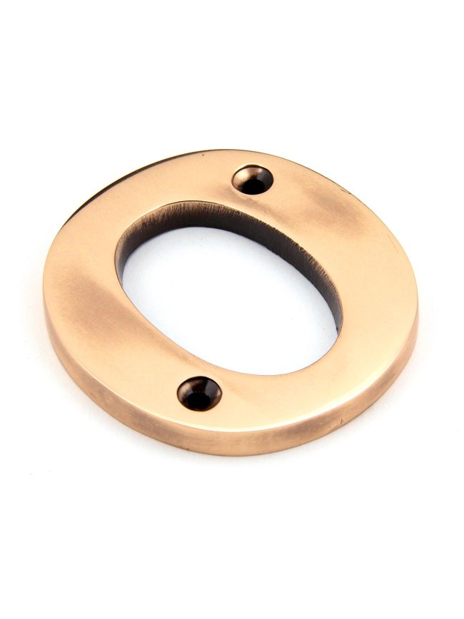 Polished Bronze Letter O