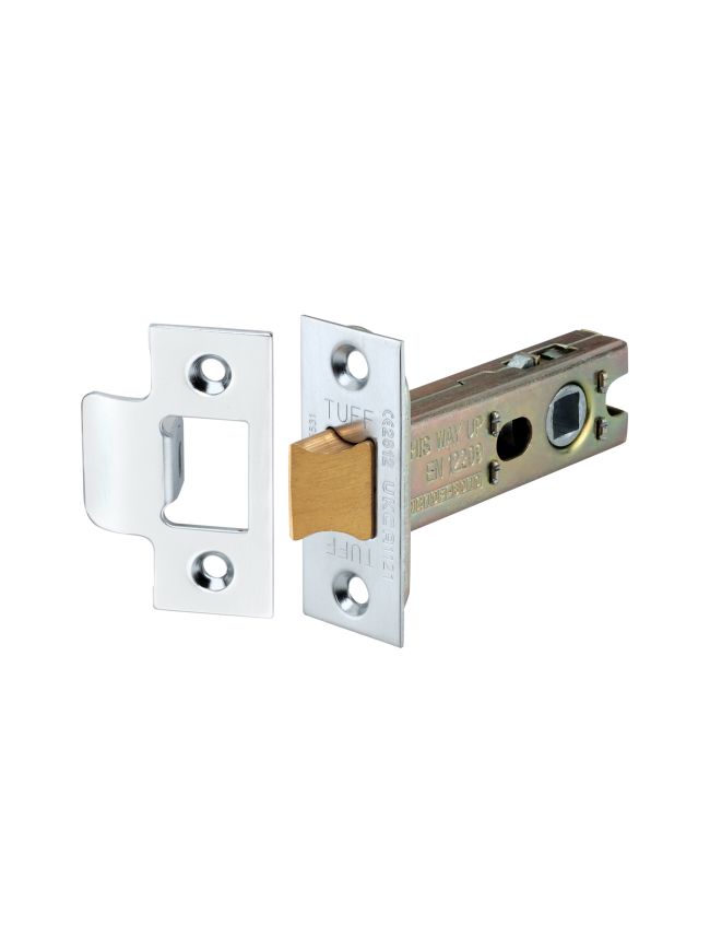 3" H/D Tubular Latch CE - Satin Chrome