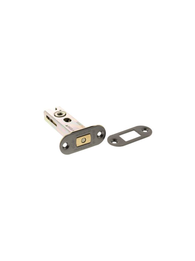 Atlantic Radius Fire-Rated CE Marked Bolt Through Tubular Deadbolt 3" - Distressed Silver