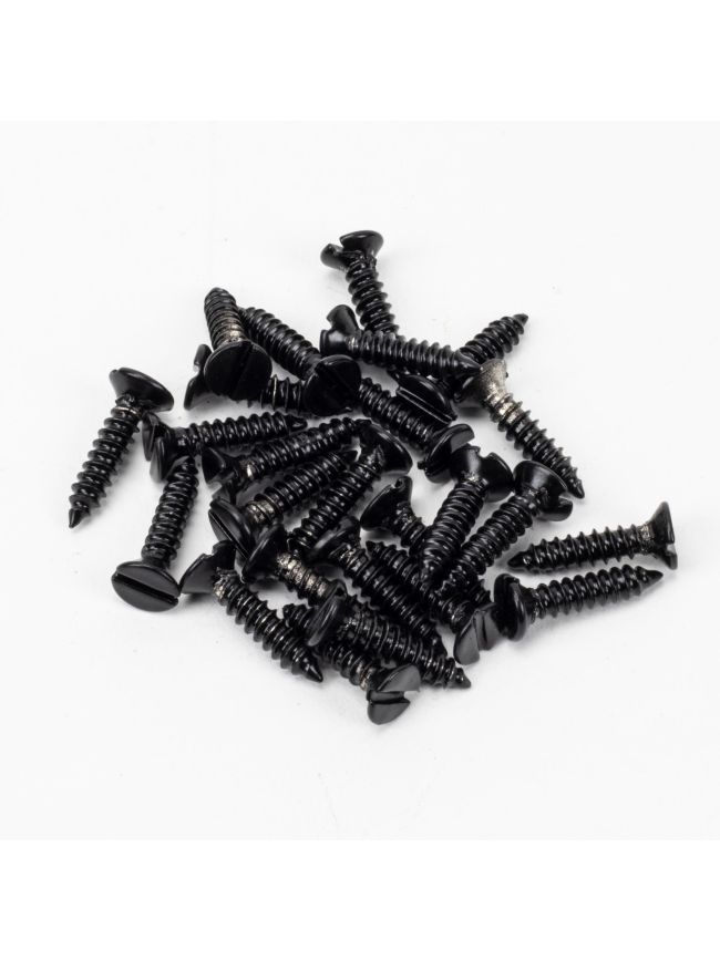 Black 8x¾" Countersunk Raised Head Screws (25)