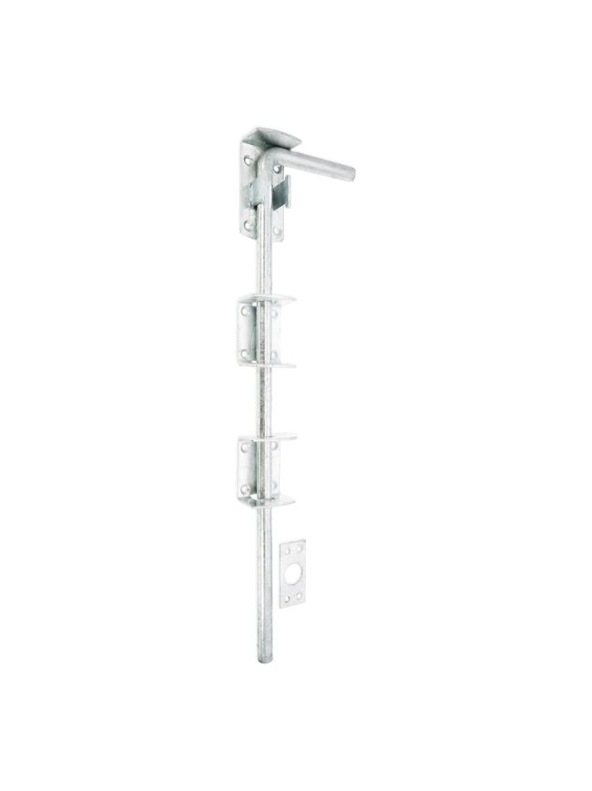 Iron Drop Bolt 18" Zinc