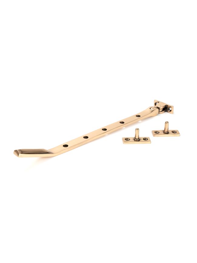 Polished Bronze Art Deco 12" Stay