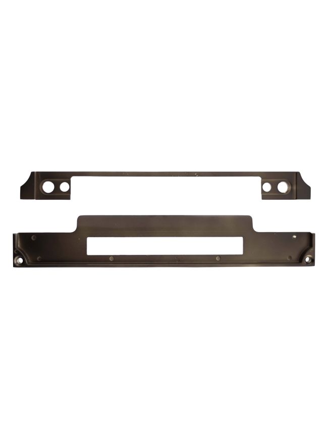 Atlantic DIN Rebate Kit for Euro Profile, Bathroom Lock, Latch, Euro Deadlock - Urban Dark Bronze