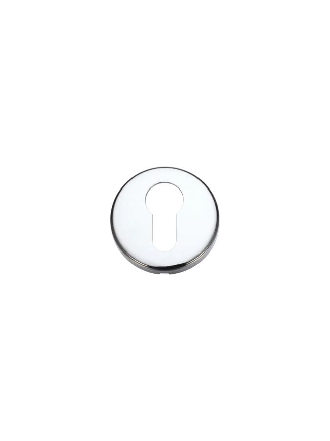 Zoo Hardware Euro profile escutcheon - Polished Chrome