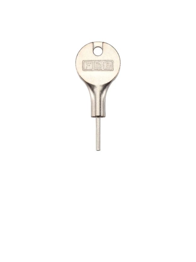 Zoo Hardware Fulton and Bray 2.5mm Hex Key (fitch fastener) - Nickel